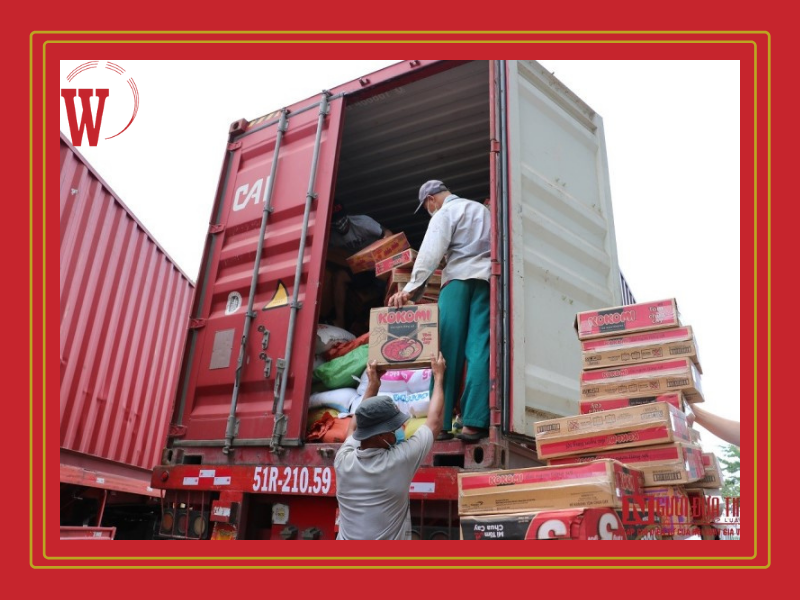 Những loại hàng hóa nhu yếu phẩm thông thường sẽ sử dụng các loại container thông thường như container khô, thông gió.